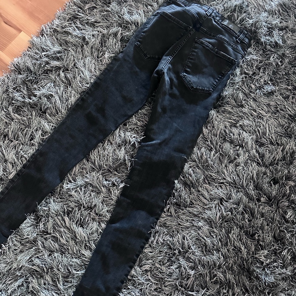 Bershka Stylish Black Skinny Jeans